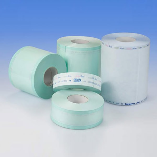 Rollo Esterilización Autoclave 200 metros Anchos 7,5 a 30 cm Omnia