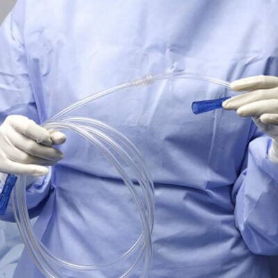 Aspirador Quirúrgico Estéril sin Cánula ASP30/F Tubo 2,5m 10 uds Omnia