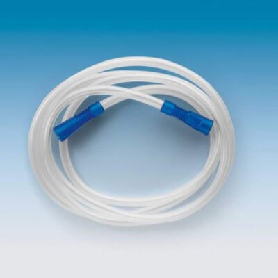 Aspirador Quirúrgico Estéril con Terminal Cónico sin Cánula ASP110 Tubo 2,2m 10 uds Omnia