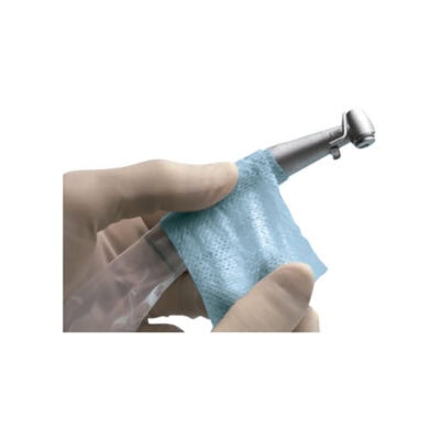 Protector Manguera 7 x 120cm con Adhesivos de Fijación Azules, 50 uds Estéril Omnia