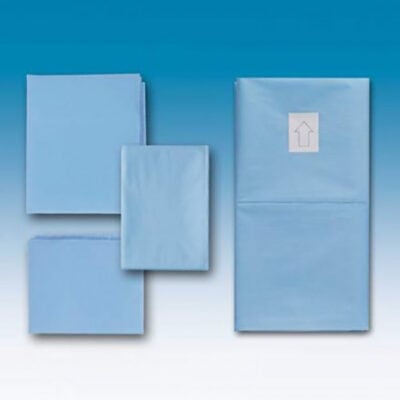 Talla Quirúrgica Hidrorepelente Estéril 50x75cm Azul 100uds Omnia