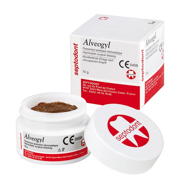 Alveogyl Apósito Hemostático en Pasta 10gr. Septodont
