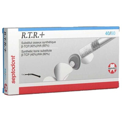 R.T.R.+ 40/60 Material Injerto Óseo Sintético Jeringa 0.5cc Septodont