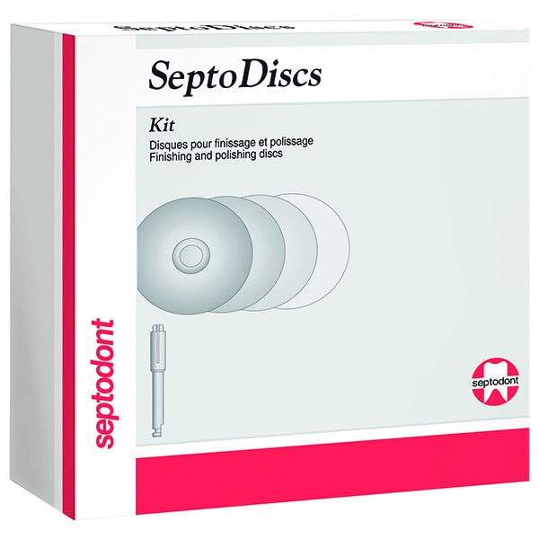 Septodiscs Kit Acabado y Pulido 120 discos + Mandril Septodont