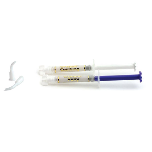 OraSeal Kit Caulking & Putty Sellador y Masilla, Dique de Goma, 4 jeringas 1,2ml Ultradent