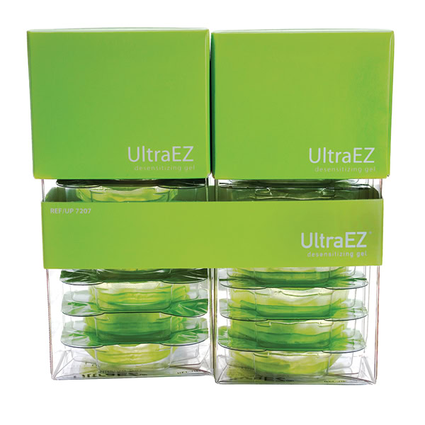 Cubetas Pre-Cargadas UltraEZ Desensibilizante Combo Kit 10 superiores y 10 inferiores Ultradent