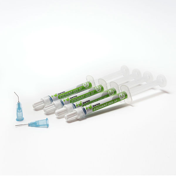 Gel Acido Grabador Azul SF 37% Kit 4 Jeringas 1,2ml. Starline