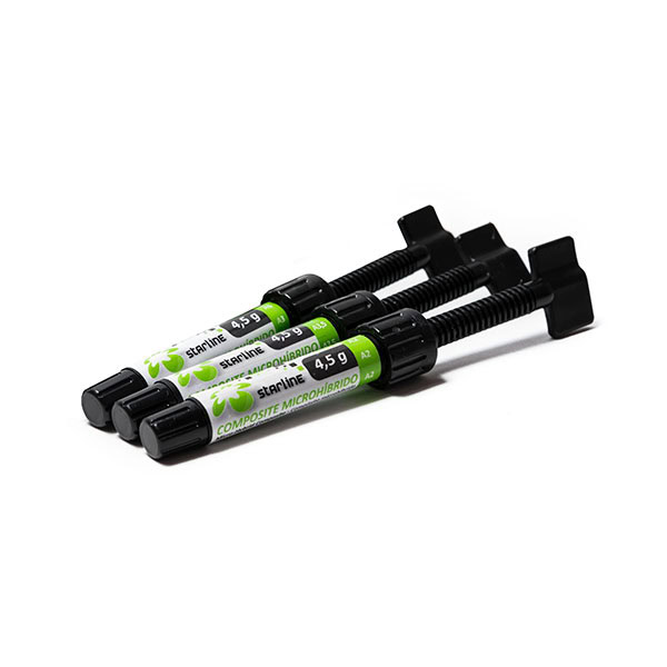 Composite Micro-Híbrido Jeringa Reposición 4,5gr. Starline