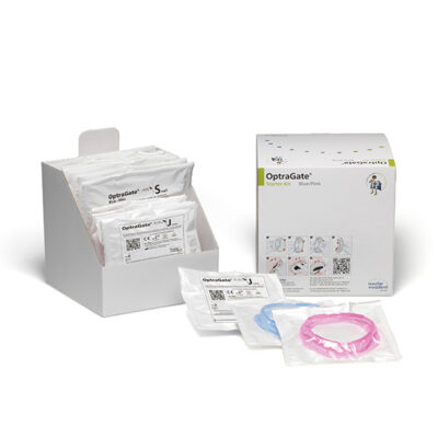 Optragate Pequeño Abrebocas Sin Látex Surtido Rosa Azul 40 uds Ivoclar Vivadent