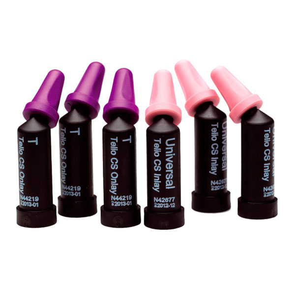 Telio CS Onlay Universal Obturador Provisional Reposición 30 compules 0,25g. Ivoclar Vivadent
