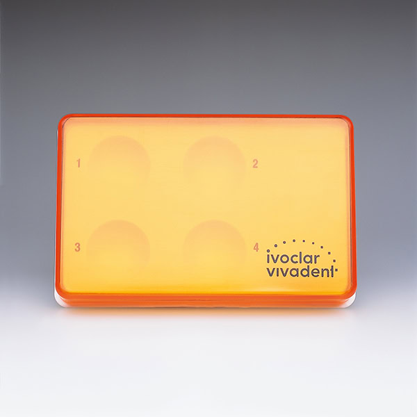 Vivapad Bandeja de Mezcla 4 hoyos con Protector Luz Ivoclar Vivadent