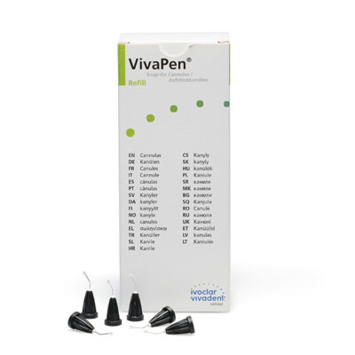 Cánulas Vivapen Snap-on Pincel Reposición 300 unidades Ivoclar Vivadent