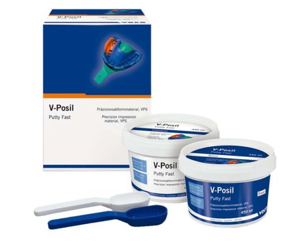 V-Posil Putty Fast Silicona de Adición Bote 2x450 ml. VOCO