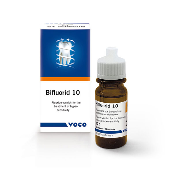 Bifluorid 10 Set Barniz Desensibilizante 4gr.+ 10ml. VOCO