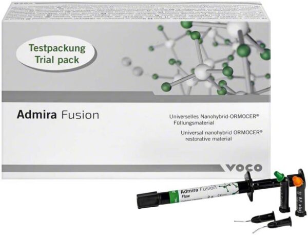 Admira Fusión Pack Prueba Composite Restaurador Cápsulas + Jeringa VOCO