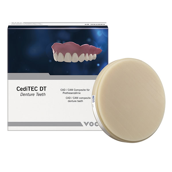 Ceditec DT Disco Composite CAD/CAM 20 mm Dientes Protésicos 1 ud Voco