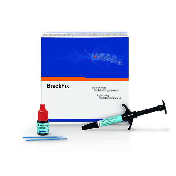 Brackfix Set Sistema Adhesivo Brackets Jeringas y Frasco VOCO