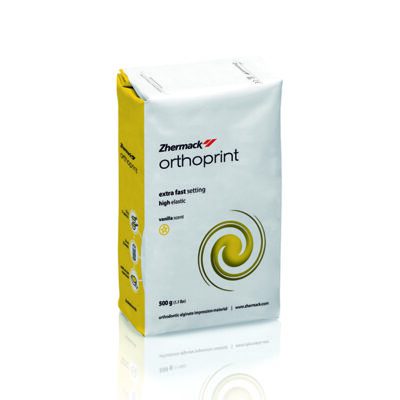 Orthoprint Alginato para Impresión Extra-Rápido Saco 500gr. Zhermack