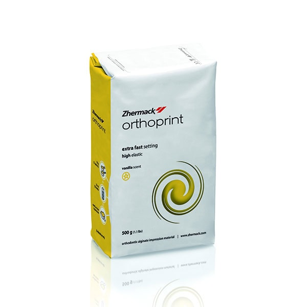 Orthoprint Alginato para Impresión Extra-Rápido Saco 500gr. Zhermack