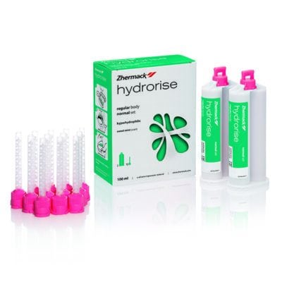 Hydrorise Regular Normal Set  2x50ml + Puntas Rosas Zhermack