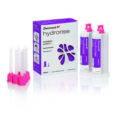 Elite HD+ Monophase Normal Set Silicona Adición 2 Cartuchos 50ml Zhermack