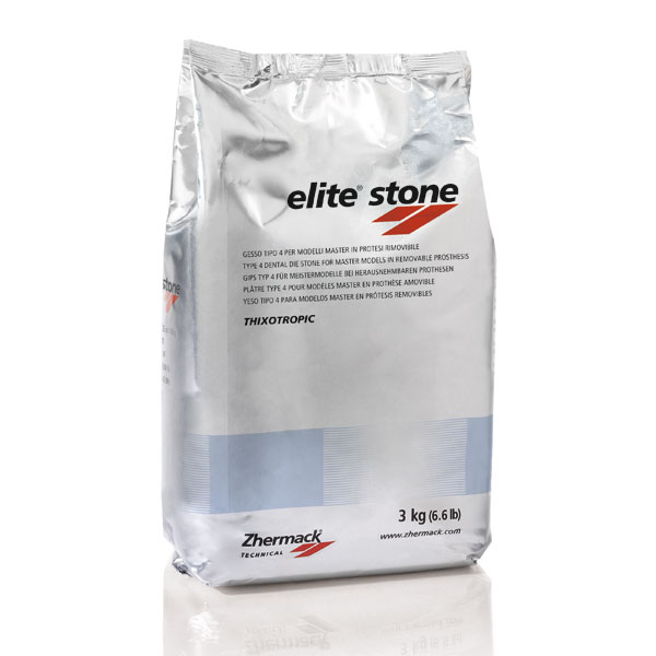 Elite Stone Yeso Clase IV 3Kg Zhermack - ROSA
