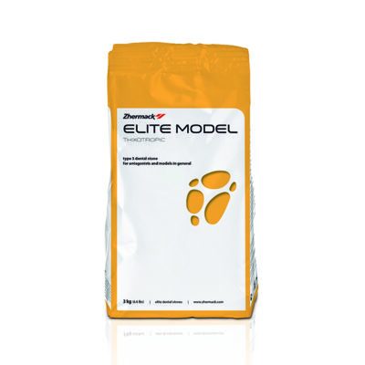 Elite Model Clase III Yeso Caja 25Kg Zhermack IVORY (Marfil)