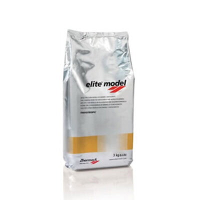 Elite Model Fast Clase III, Yeso 3Kg Zhermack  YESO BLANCO