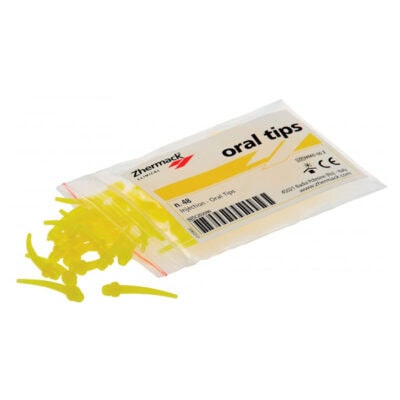 Puntas Intraorales para Puntas de Mezcla Amarillas Bolsa Reposición 48 uds Zhermack