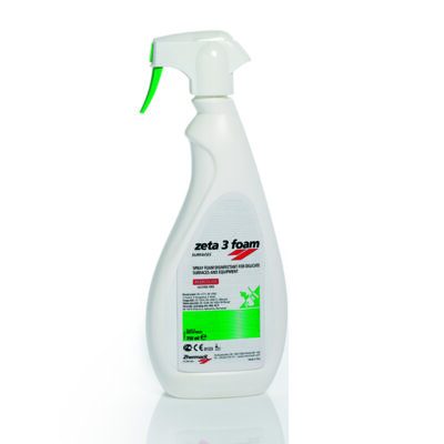Zeta 3 Foam Desinfectante Superficies 750ml Zhermack
