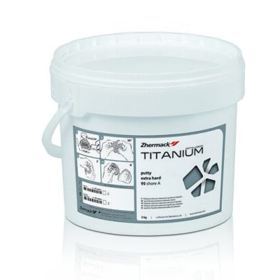 Zetalabor Titanium Silicona para Laboratorio 5kg Zhermack