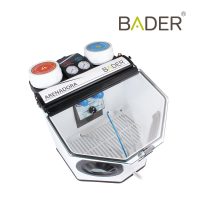 BADER arenero odontológico personalizado para tratamientos dentales, equipado con control de temperatura y presión, ideal para procedimientos dentales seguros y eficientes.