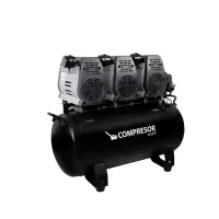 Compresor odontológico profesional para clínicas dentales, essential para sistemas de aire comprimido en tratamientos odontológicos, garantizando alta eficiencia y durabilidad.