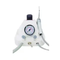 Instrumento de odontología personalizado para tratamientos dentales, con control de presión y temperatura, ideal para clínicas y profesionales dentales.