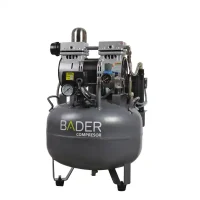 Compresor de aire dental BADER para odontología, compacto y eficiente, ideal para clínicas odontológicas y laboratorios dentales.