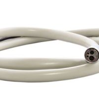 Manguito de silicona para odontología, flexible y resistente, utilizado en tratamientos dentales y odontológicos, compatible con diferentes equipos dentales, en color blanco, de alta calidad.