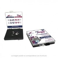 Kit de instrumentos odontológicos personalizados para profesionales dentales, compacto y fácil de transportar. Incluye herramientas esenciales para tratamientos con marca personalizada.