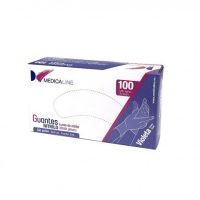 Guantes de nitrilo sin polvo, ideales para protección odontológica y personalizada en clínicas dentales y consultas médicas.