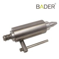 Cilindro de acero inoxidable para odontología, diseñado para fabricación de prótesis y restauraciones dentales personalizadas. Alta precisión y durabilidad en productos odontológicos.