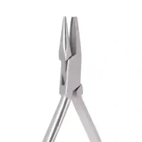 Pinzas dentales de precisión en acero inoxidable, ideales para procedimientos odontológicos y trabajos de restauración dental. Totalmente personalizables para distintas aplicaciones odontológicas.