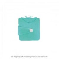 Accesorio dental personalizado en color turquesa para protección y comodidad en tratamientos odontológicos.