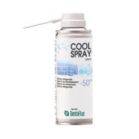 Spray refrigerante para odontología, frío a -50°C, en envase de 200 ml, diseñado para procedimientos dentales, controlador de temperatura, productos odontológicos personalizados de EXAmedic.