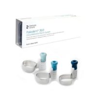 Palodent 360, sistema de matriz periodontal para obturaciones odontológicas, con bandas de látex para profesional dental.