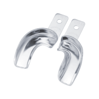 Ajuste personalizado de dispositivos odontológicos en acero inoxidable para una atención dental precisa y eficaz.