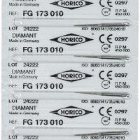 Aguja dental personalizada de alta precisión con marca Horico, ideal para tratamientos odontológicos profesionales y seguros.