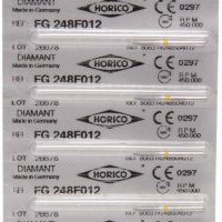 Etiqueta de productos odontológicos personalizados de HORICO para trabajos dentales de alta precisión.