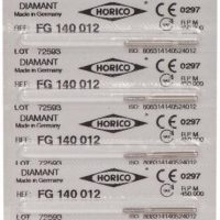 Fichero adjunto de productos odontológicos personalizados Horico con etiquetas y código QR.