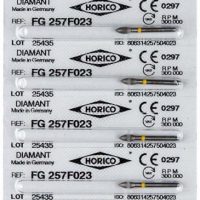 Tensores dentales personalizados para odontología con rotulación y especificaciones de calidad.