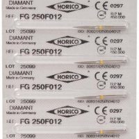 Archivo de imágenes de productos odontológicos personalizados Horico con etiquetas y componentes de alta precisión para odontología, ideales para profesionales del sector.
