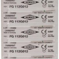 Fichas odontológicas personalizadas HORICO con código QR y detalles de fabricación, optimizadas para clínicas dentales y laboratorios.